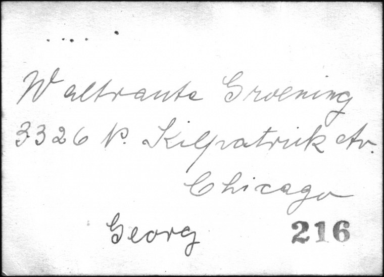 chicago waltraute groening fotosammlung von georg funk