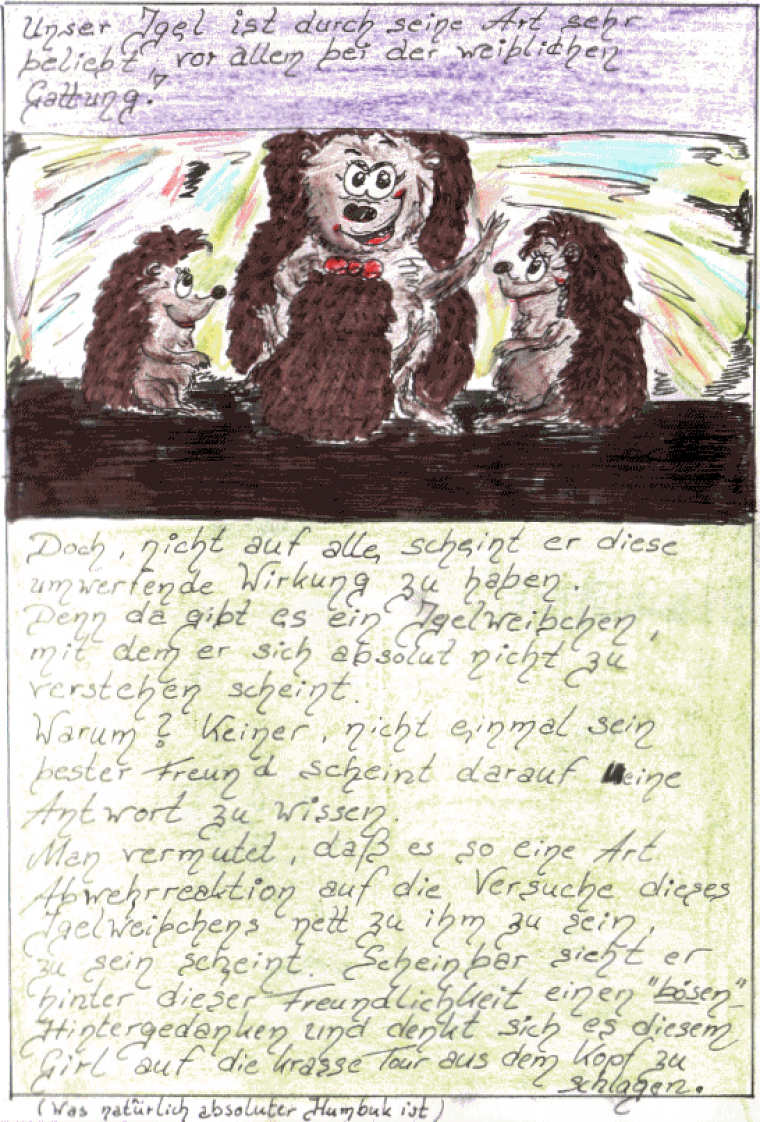 comic ﻿ein über mich