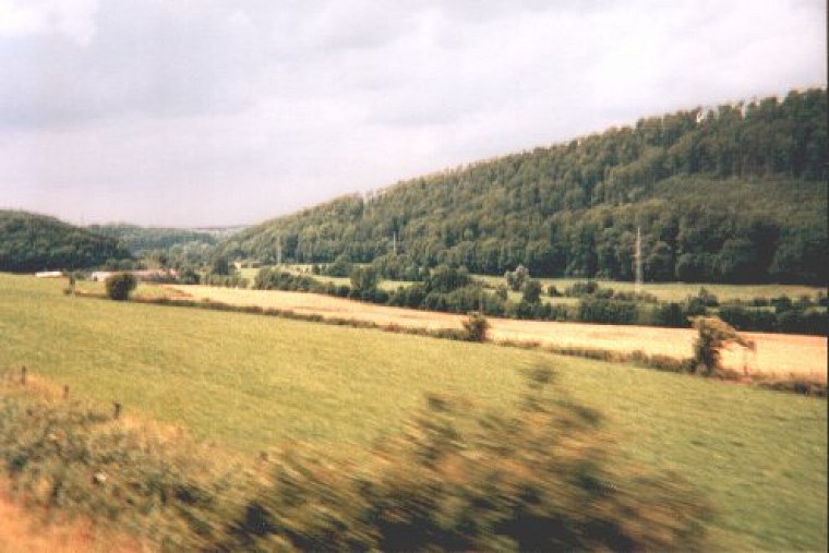 einer film mit einweg kamera habe ich während zugfahrt nach lippstadt und bei mir hinter dem haus diese schnappschüsse geschossen