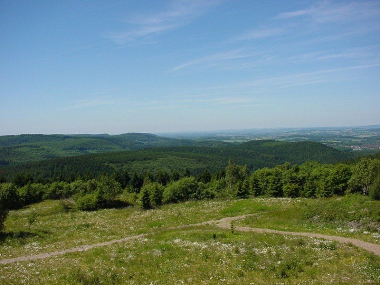 zur velmerstot wanderung mit bin ich zusammen meiner mutter vom rehbergparkplatz zwischen altenbeken und langeland preußischen gewandert zurück ging dann